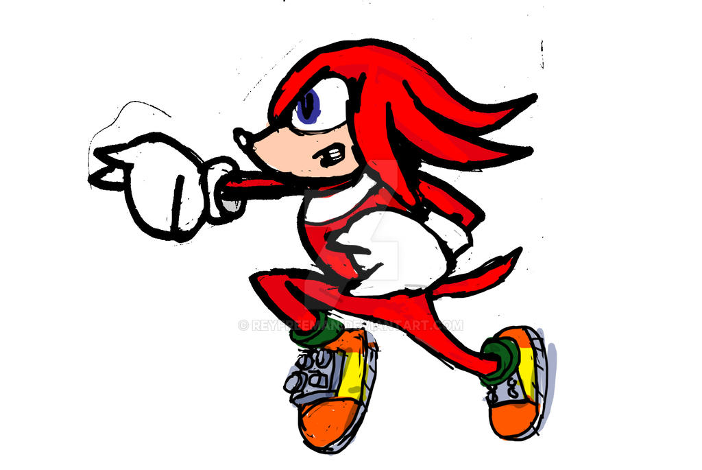 knuckles by reyfreeman on DeviantArt