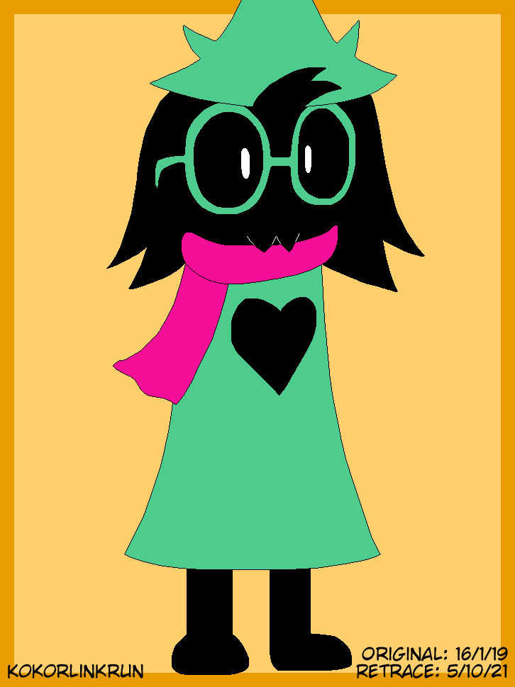 Ralsei (2021 Re-Tracing) by Kokorolinkrun on DeviantArt
