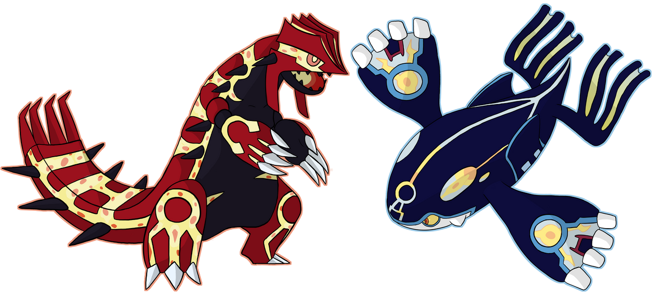 Primal Kyogre And Groudon By Yellowy yellow On DeviantArt primal-kyogre-and-groudon-by-yellowy-yellow-on-deviantart