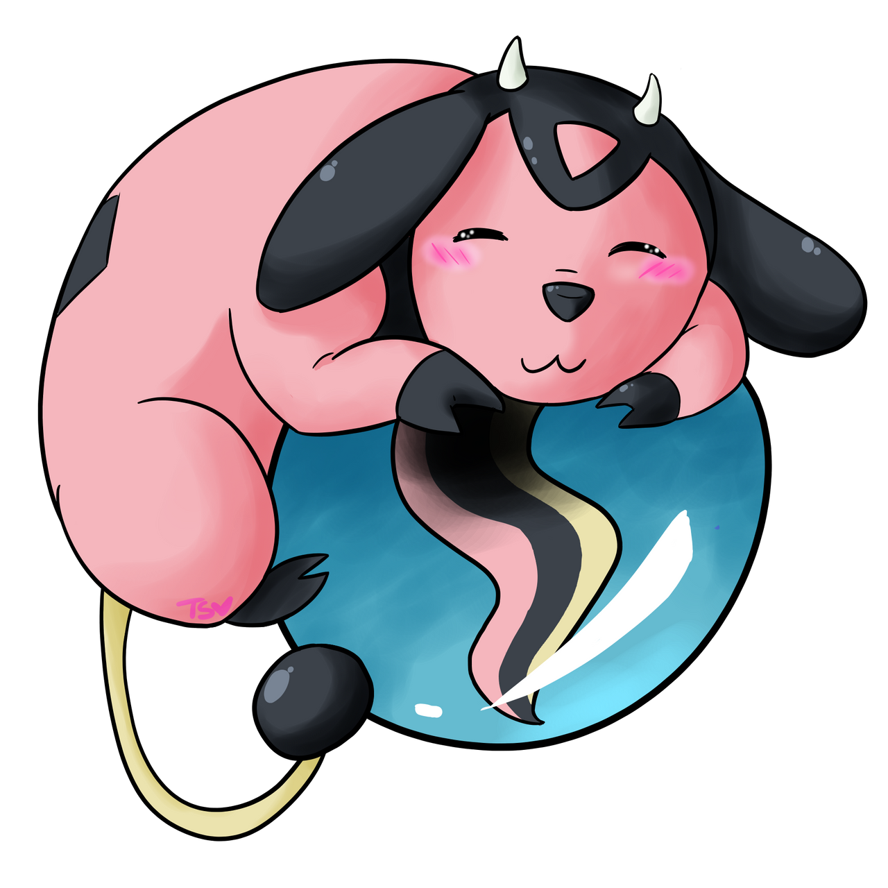 Mega Stone Miltank by yellowyyellow on DeviantArt