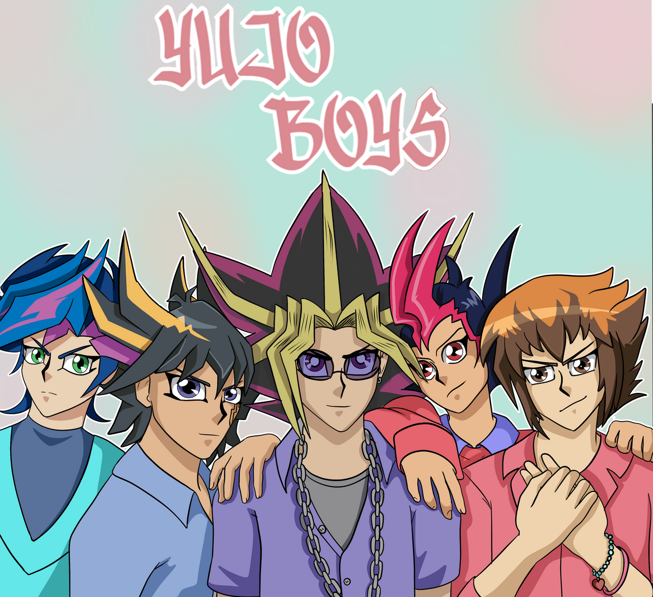 Yujo Fall YuJo Boys by HimeWolfArtz on DeviantArt