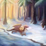 Meeting in the forest