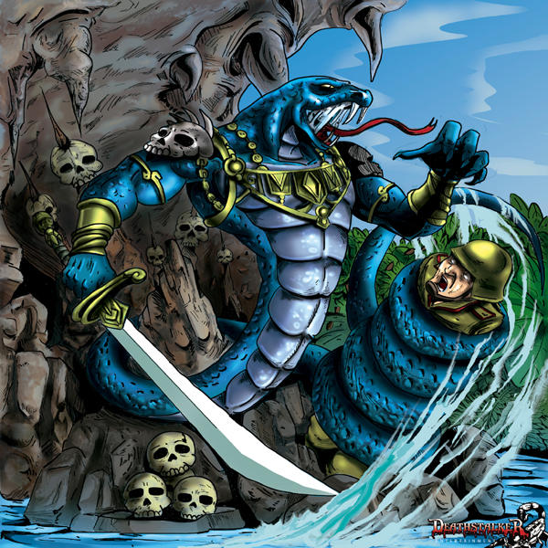 Snake Warrior by DeathstalkerArts on DeviantArt