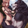 Khiara x Einarr, sfw
