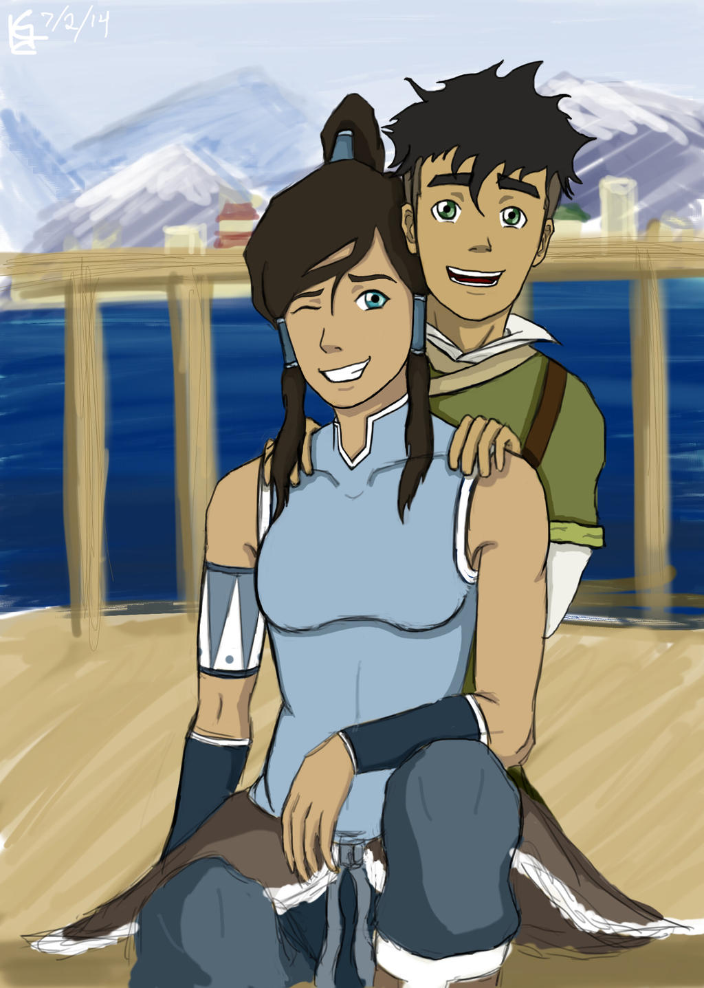 Korra and Kai