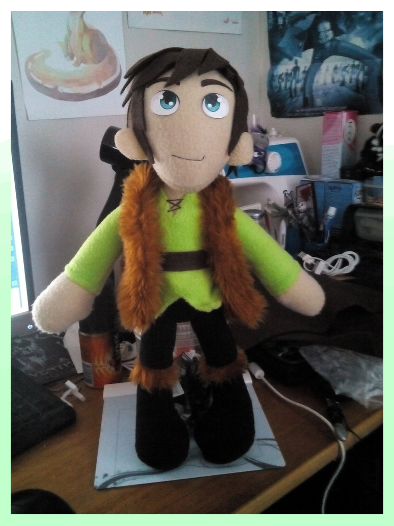 Hiccup Plush by NERD that DRAWS on DeviantArt
