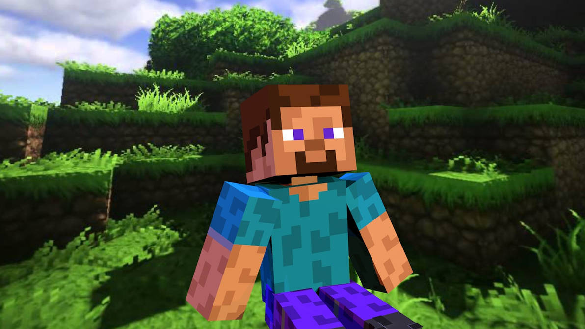 Minecraft Steve R36 Minercaft render-Steve Model By Me Release! by AngelFNAFC4D2020 on ...