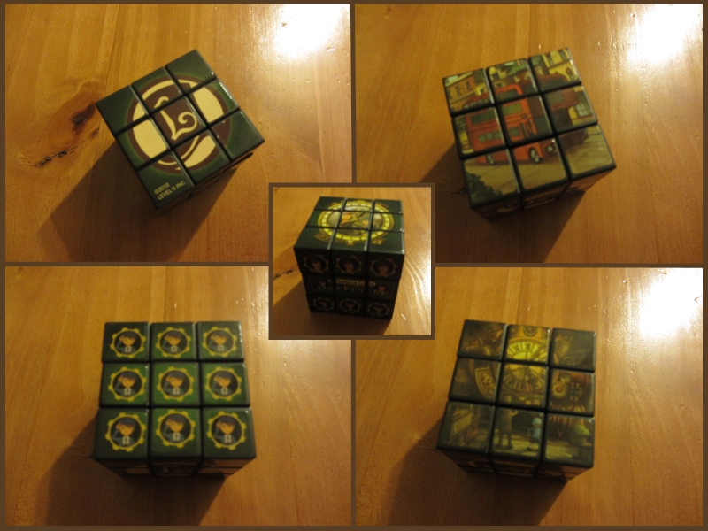 Professor Layton Rubiks cube