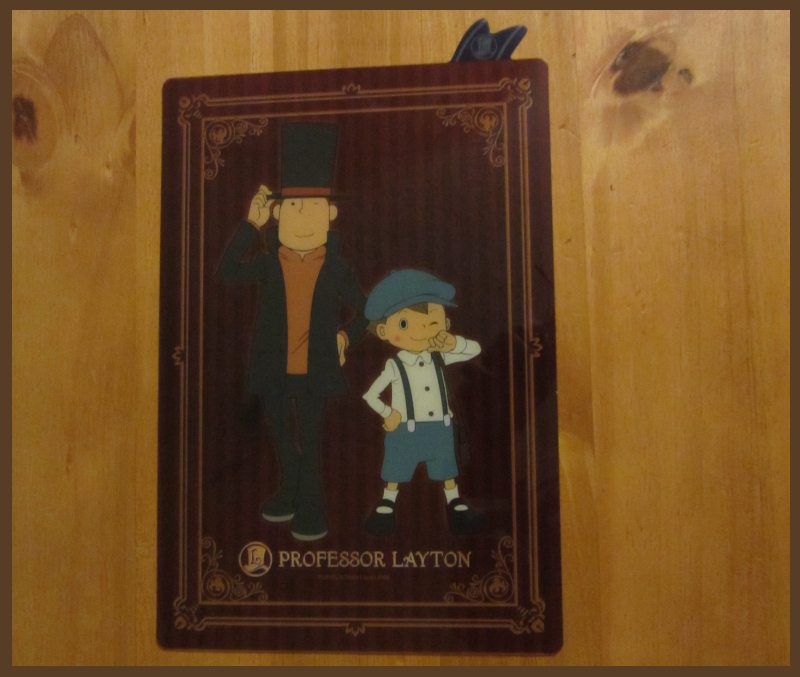 Professor Layton Shitajiki Pencil board