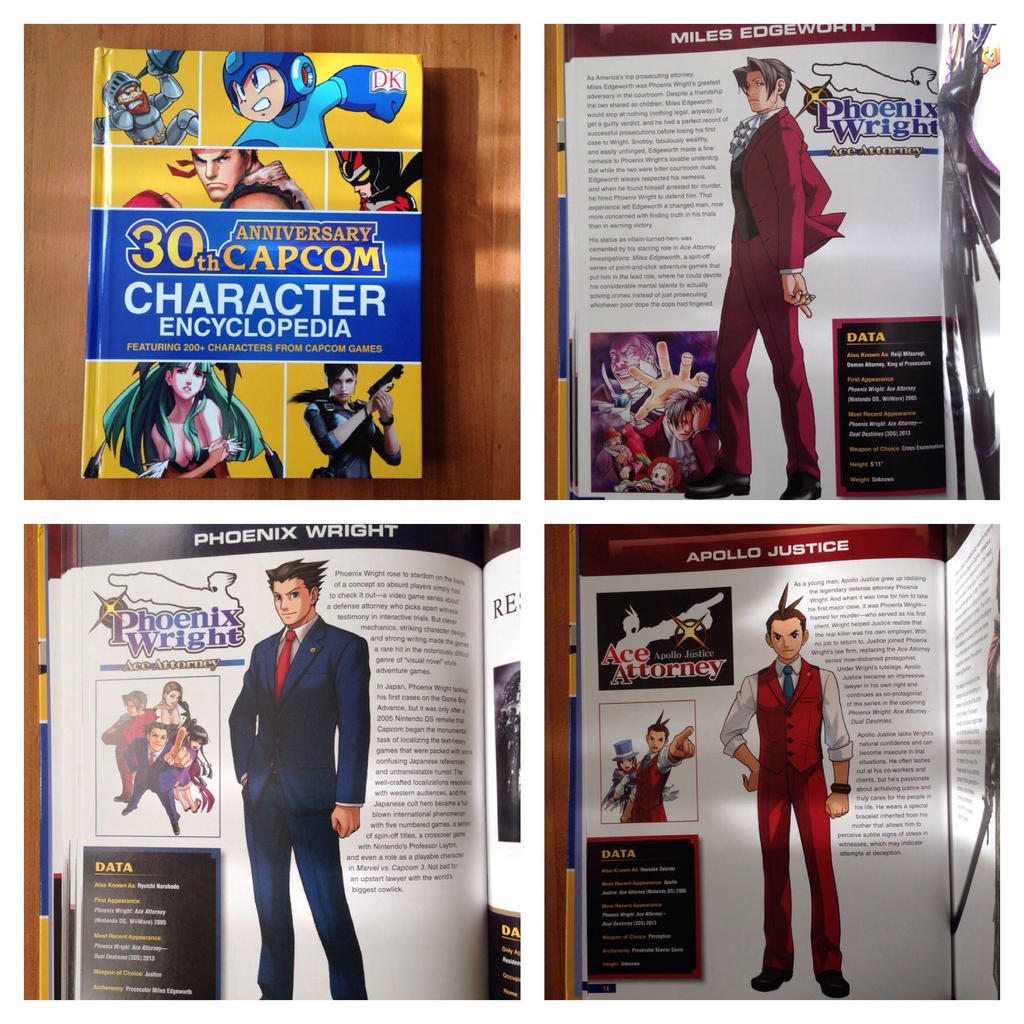 Capcom 30th Anniversary Character Encyclopedia by BenjaminHunter on ...