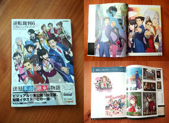 Ace Attorney Spirit of Justice Visual Book