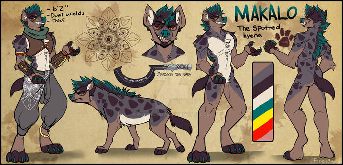 Makalo 2021 Reference sheet