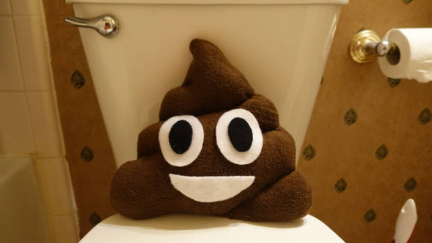 Poop Emoji Pillow