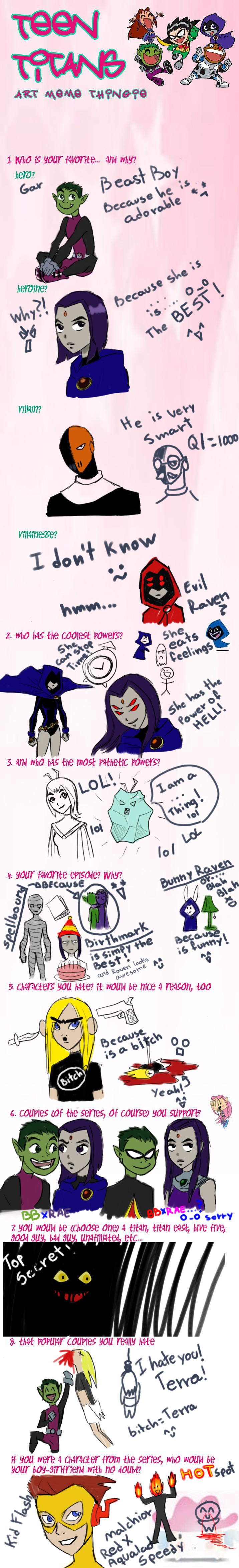 Teen Titans meme by Ansdrela on DeviantArt