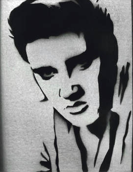 Elvis Stencil