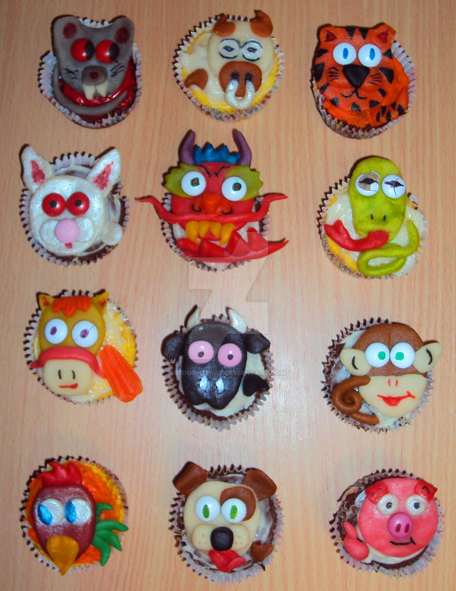 Chinese New Year Cupcakes 2012