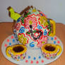 Flower Jellybeans, Teapot Cake