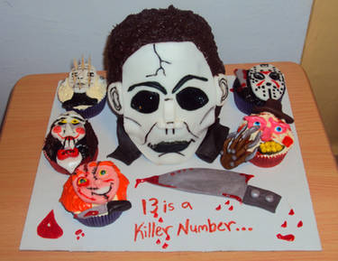 Horror Movie Cake