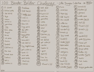 100 Blender Builder Challenge 2021