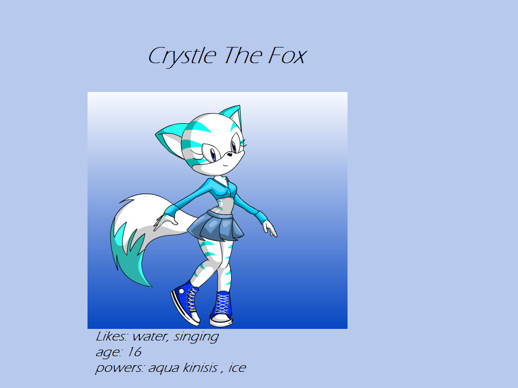 Crystle the fox