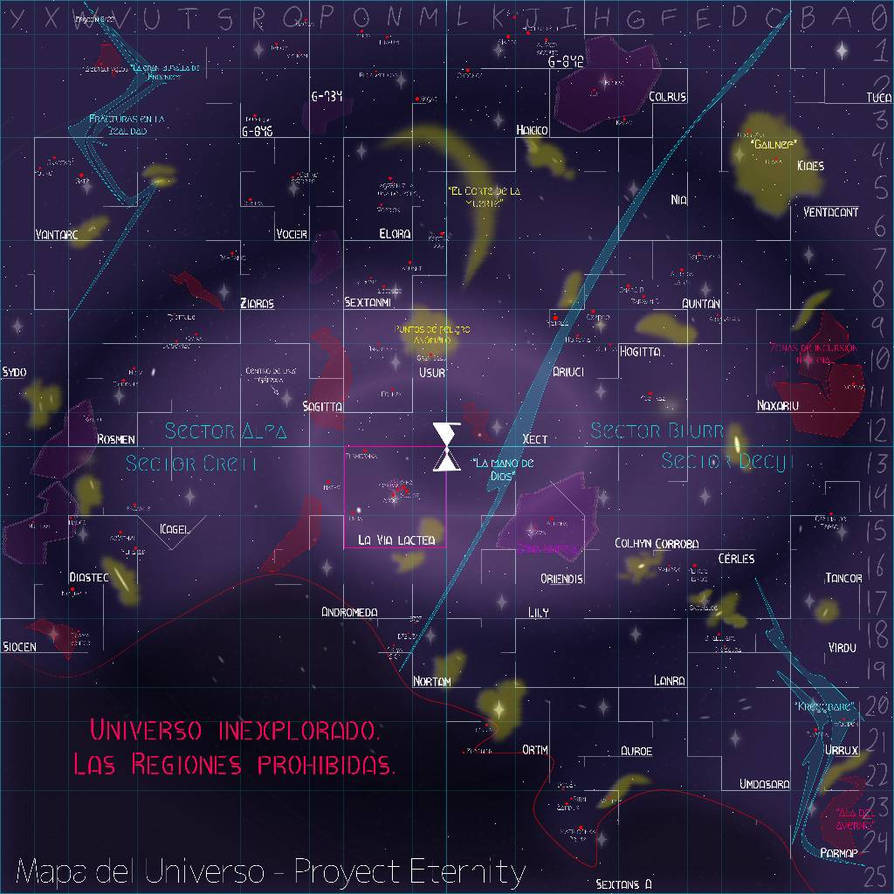 Infinityverse Map Proyect Eternity universe map (2022) by ProyectoEternity on DeviantArt