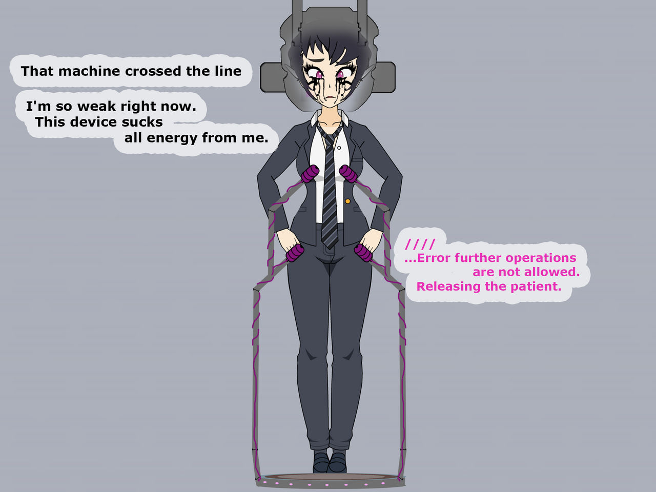 Bust Machine Tg Machine Malfunction TG TF by SaturnvsMars on DeviantArt