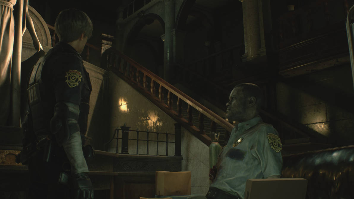 Leon Ps2 RE2 Remake Leon Screenshot 14 by 19xxbeastie on DeviantArt
