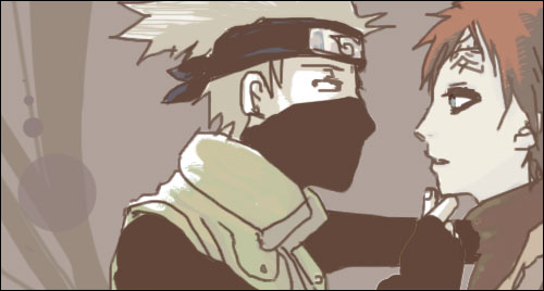 Kakashi x Gaara