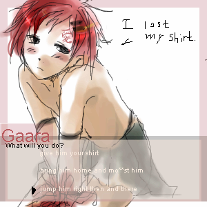 Gaara Yaoi game