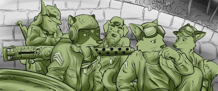 Movie reference drawing: Kelly's Heroes