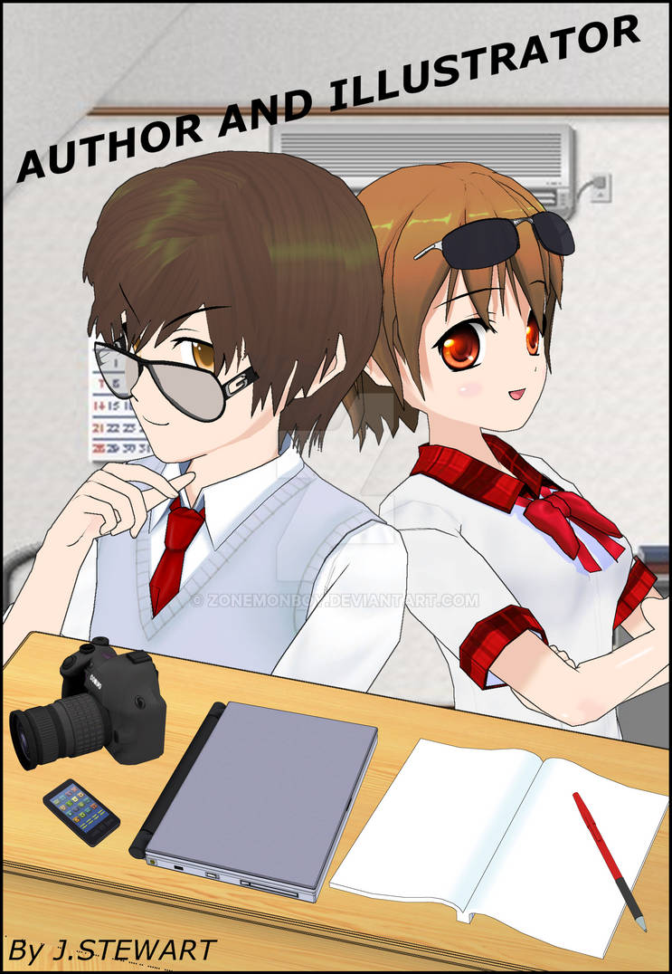 Deviantart Author Author and Illustrator Front Cover by Zonemonboy on DeviantArt