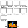 Your Trolls Cast Meme Blank