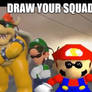Draw your squad SMG4