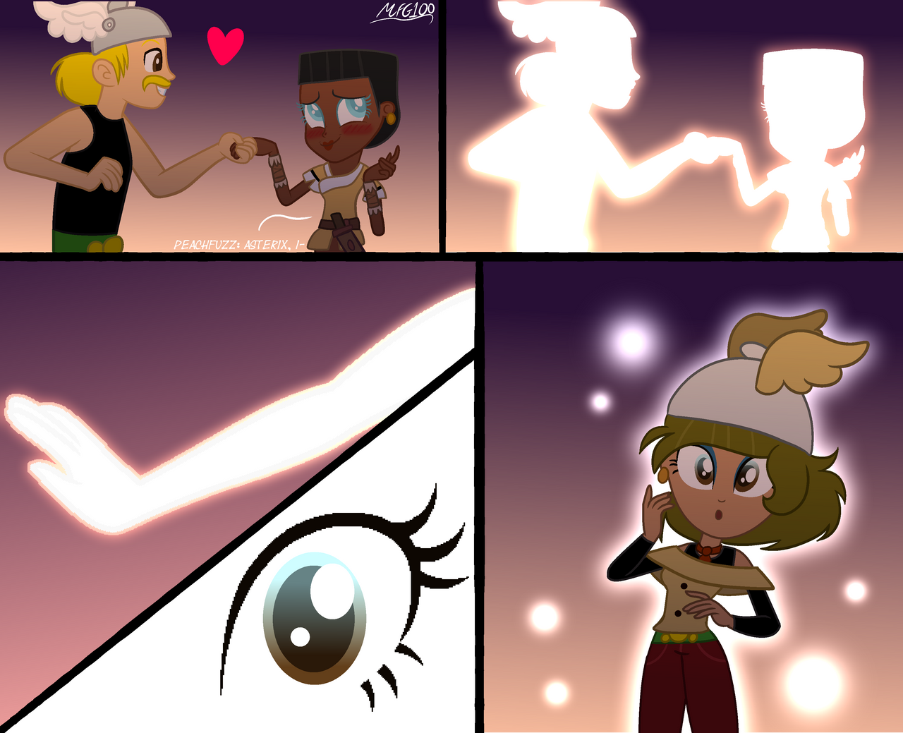 Fusion Comic Deviantart Romantic First Fusion comic by MixelFanGirl100 on DeviantArt