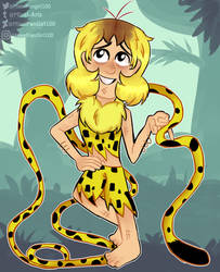 Marsupilami Humanized (Speedpaint)