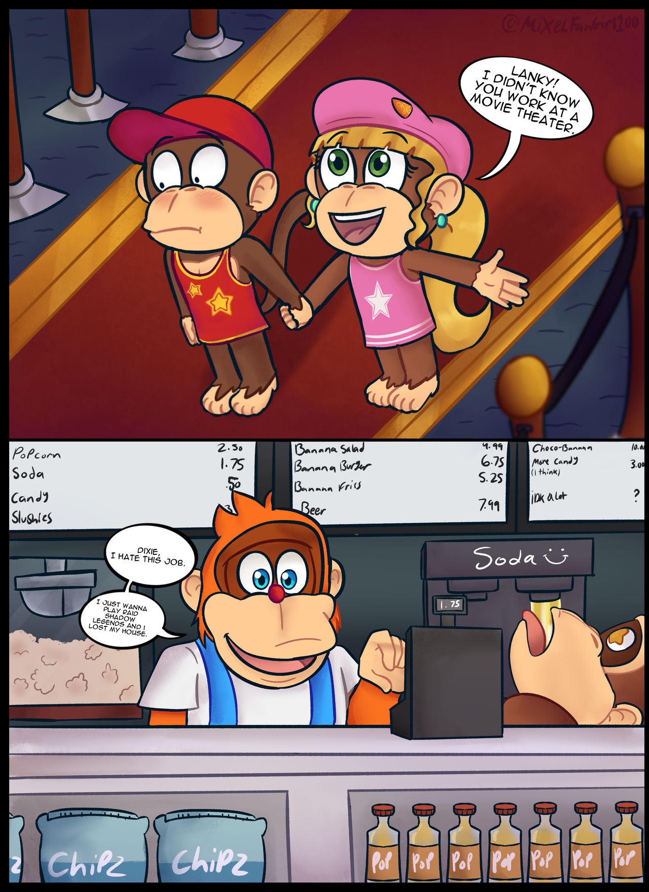 Lanky And Angular lanky job by MixelFanGirl100 on DeviantArt