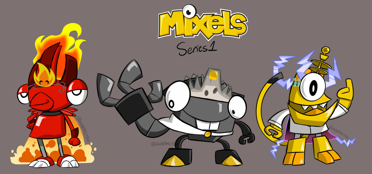 Mixels series 1 Royal Leaders by MixelFanGirl100 on DeviantArt