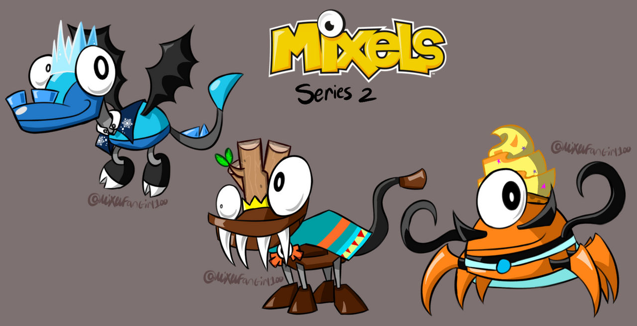 Mixels series 2 Royal Leaders by MixelFanGirl100 on DeviantArt