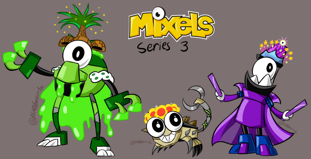 Mixels series 3 Royal Leaders by MixelFanGirl100 on DeviantArt