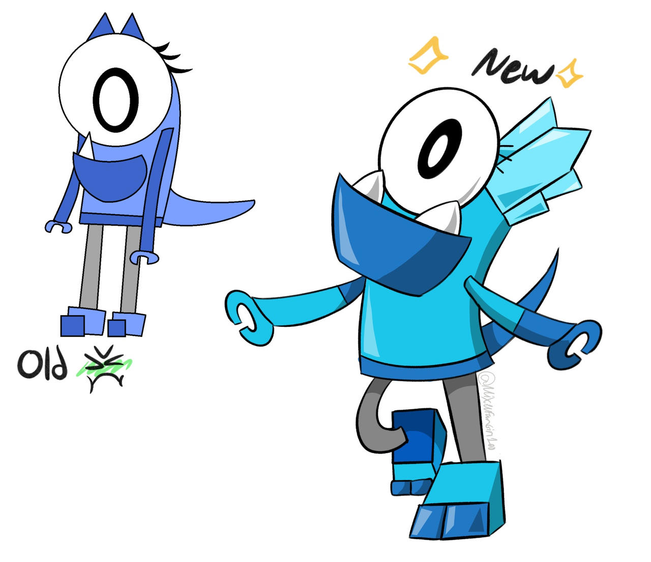 Mixelsoc Mixels OC redraw by MixelFanGirl100 on DeviantArt