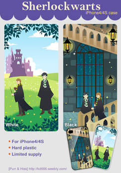 Sherlockwarts iPhone case