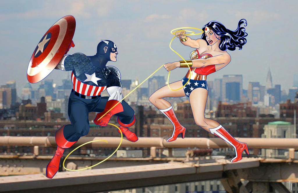 Wonder Woman vs. Captain America 