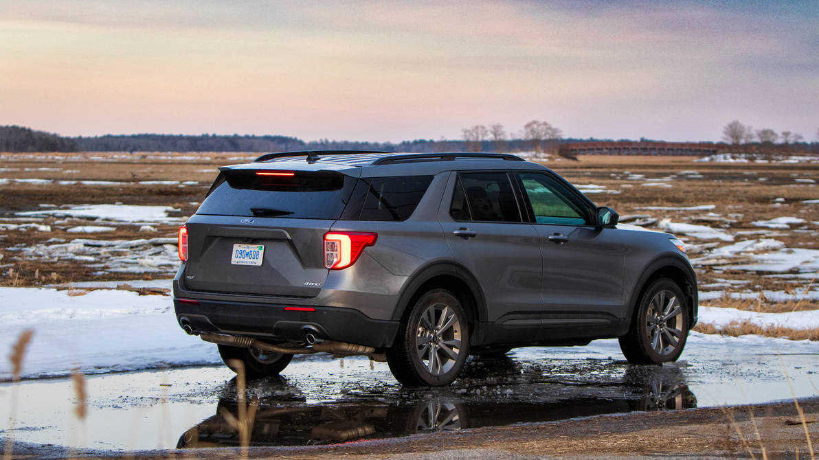 2021 Ford Explorer XLT Rear by MedigoFlame on DeviantArt