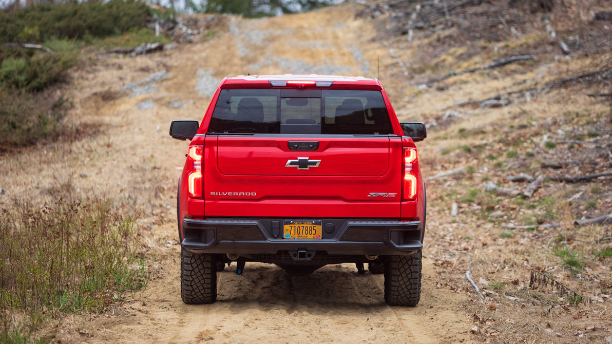 Silverado 1500 ZR2 Rear by MedigoFlame on DeviantArt