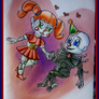 Precious robot clown freaks