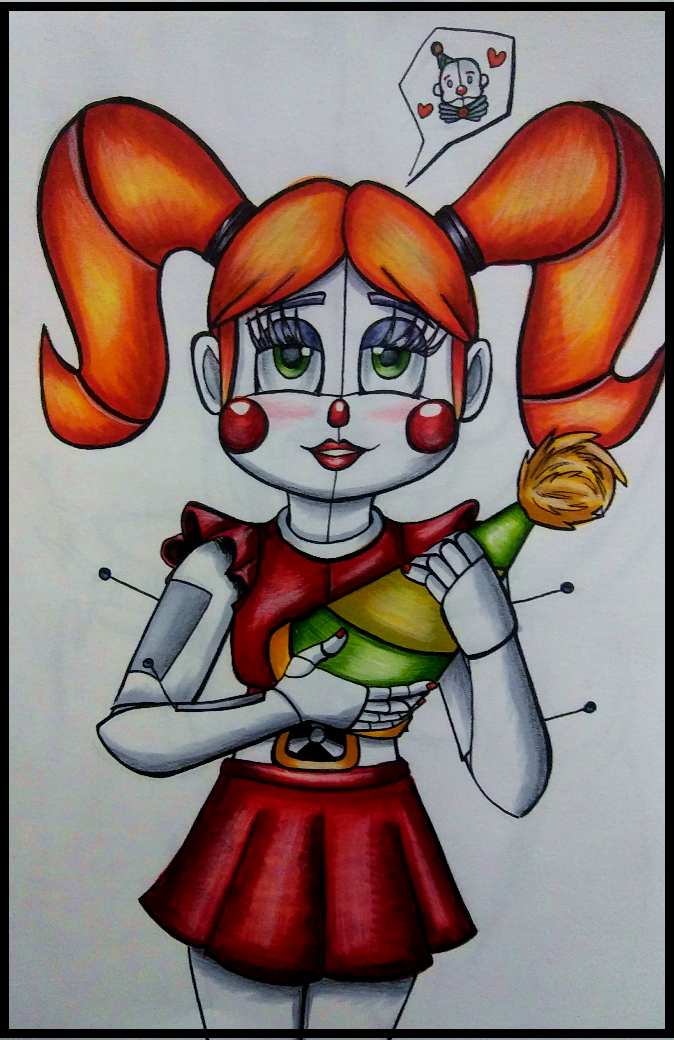 Circus Baby Cute Drawing - Okureru Wallpaper Circus Baby Cute Drawing - Okureru Wallpaper