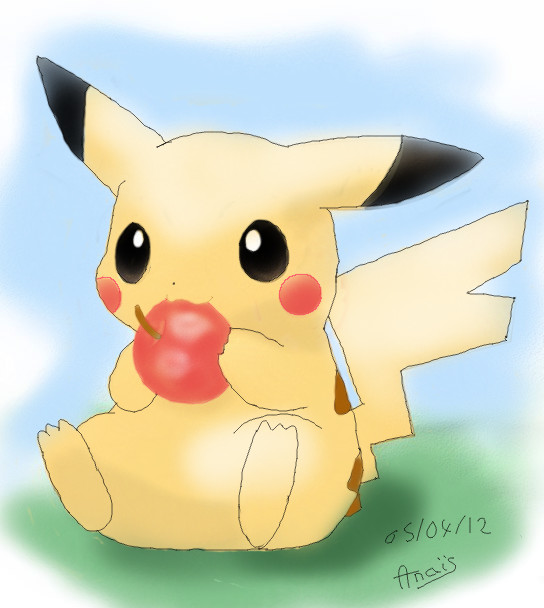 Pika's apple