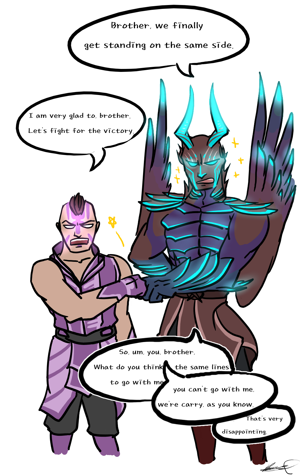 magina and terrorblade