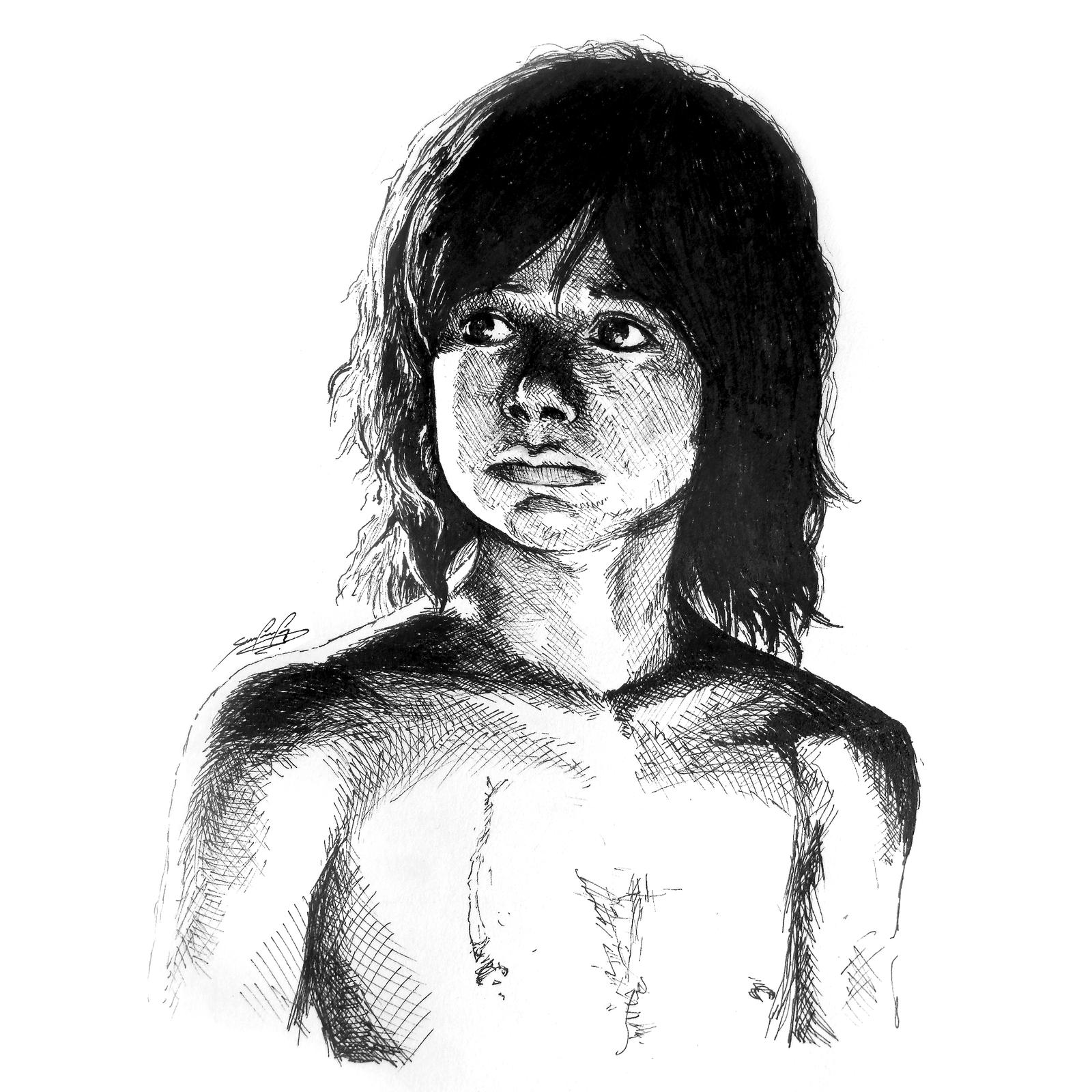 Mowgli - The Jungle Book. by wafspr