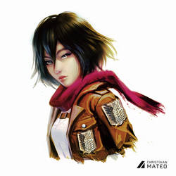 Mikasa- Attack on Titan